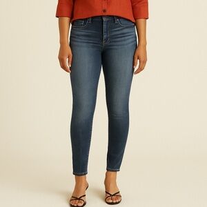 Old Navy Jeans Womens 8 High Rise Rockstar Super Skinny Secret Slim Pockets